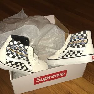 supreme vans ftw size 9.5 brand new